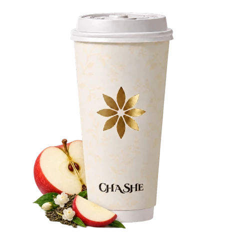 Apple Jasmine Milk Tea