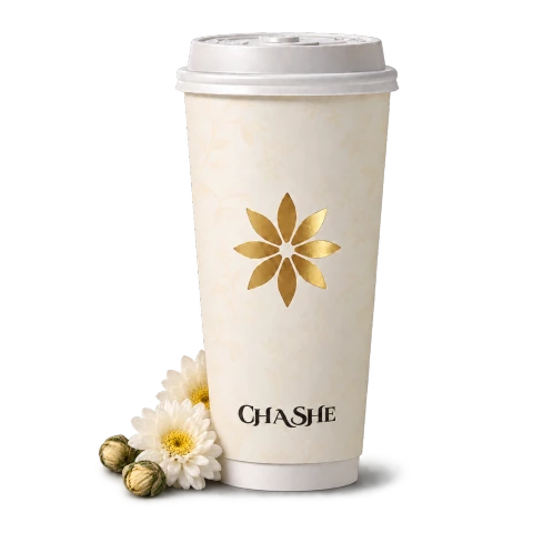 White Chrys. Milk Tea