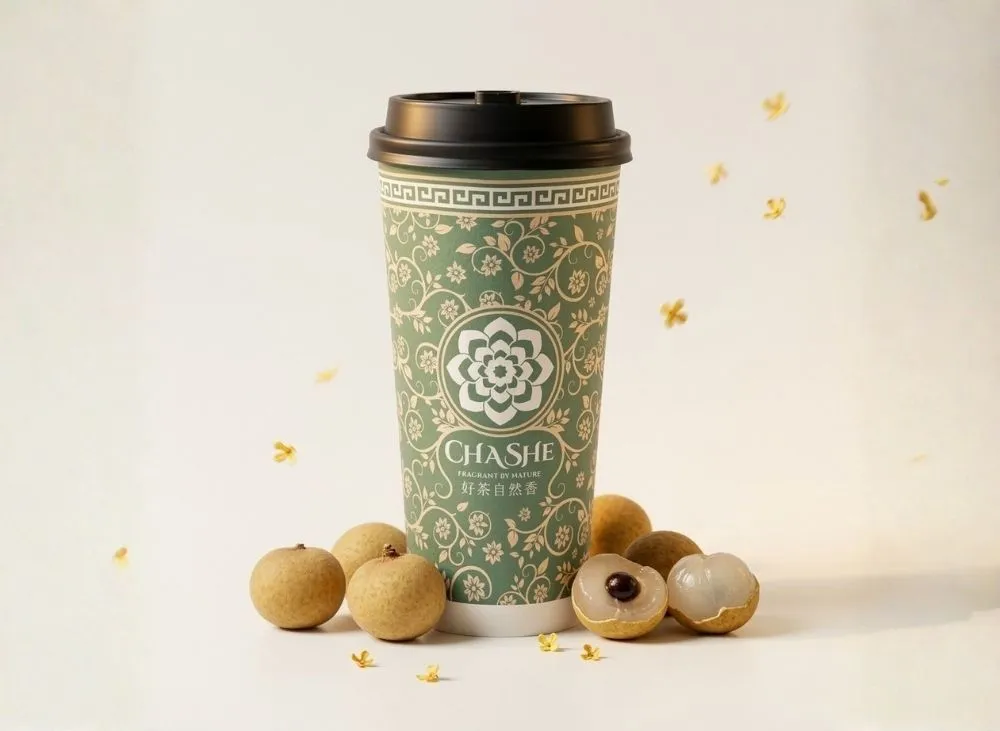 Longan Frappe