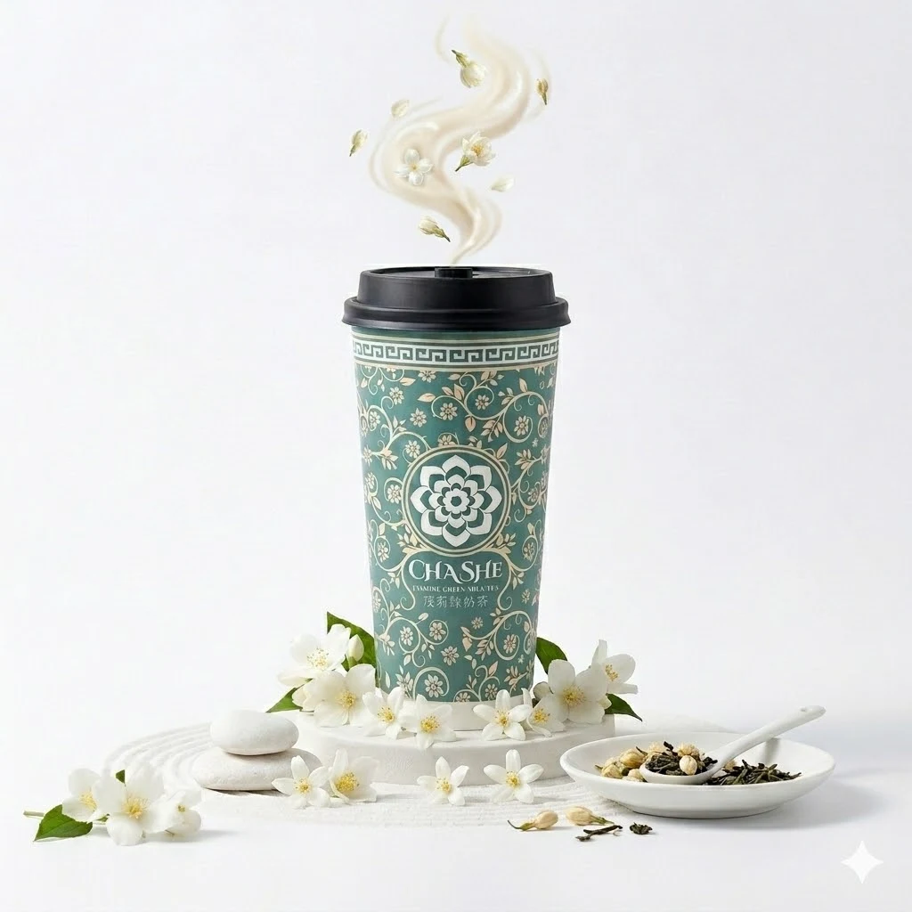 Jasmine Green Milk Tea