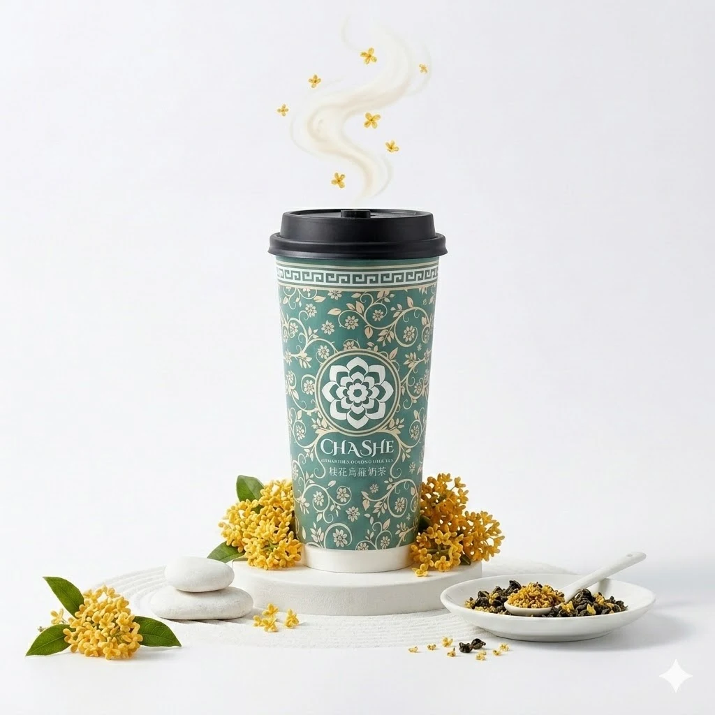Osmanthus Oolong Milk Tea